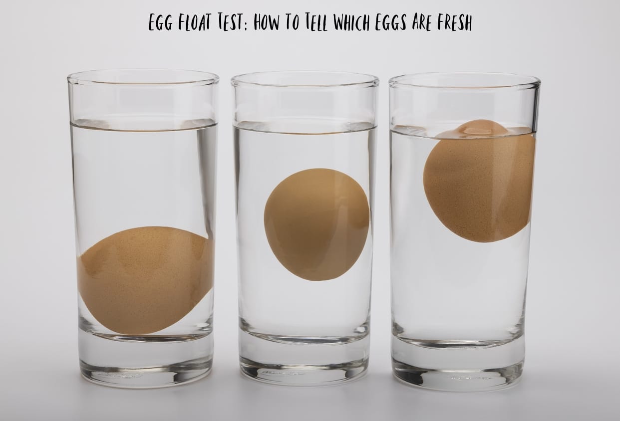 Egg Float Test: How to Tell Which Eggs Are Fresh