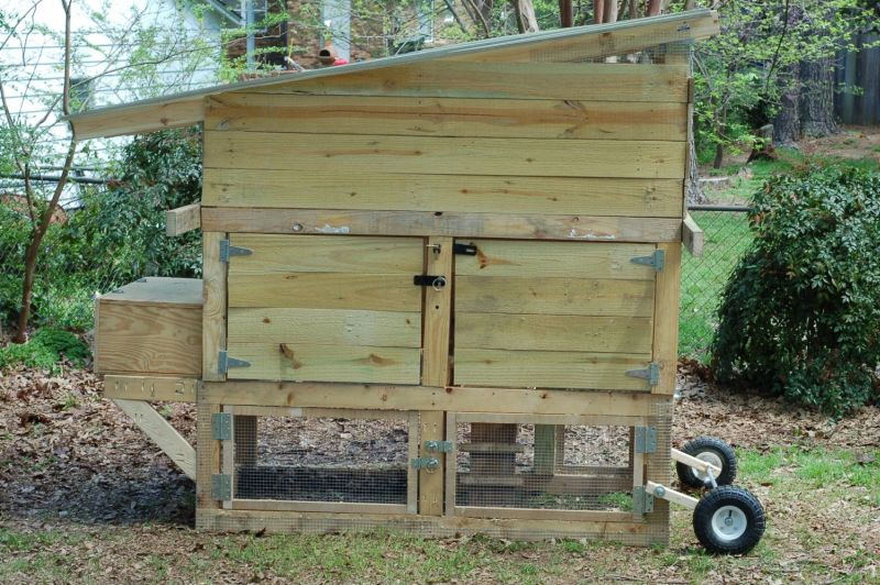 A Chicken Tractor With Old World Charm