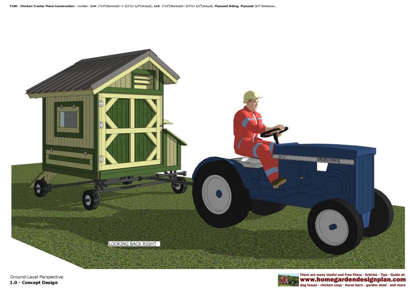 A Tractor for Your Chicken Tractor
